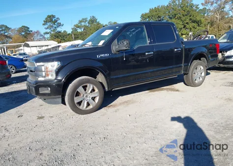 2019 Ford F-150 Platinum z USA, uszkodzony, nr VIN 1FTEW1E43KFC12249